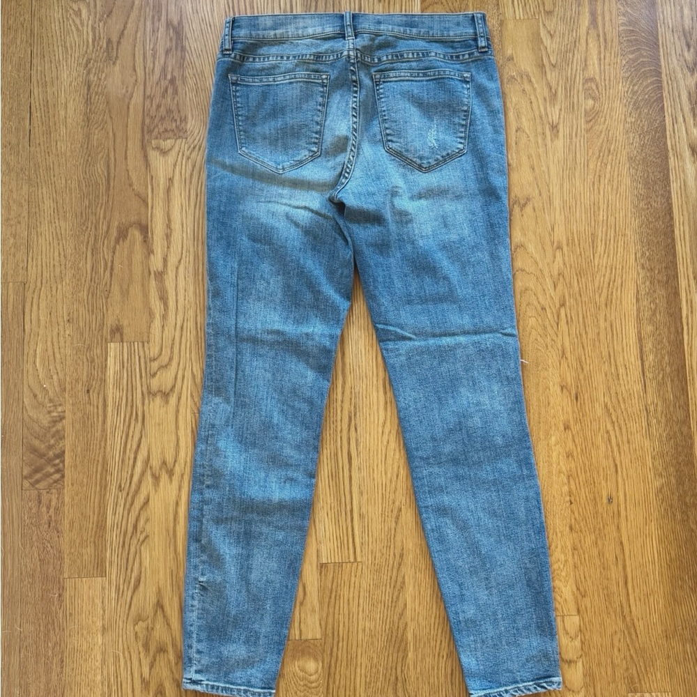 J Crew Patchwork Toothpick Jeans - image 2